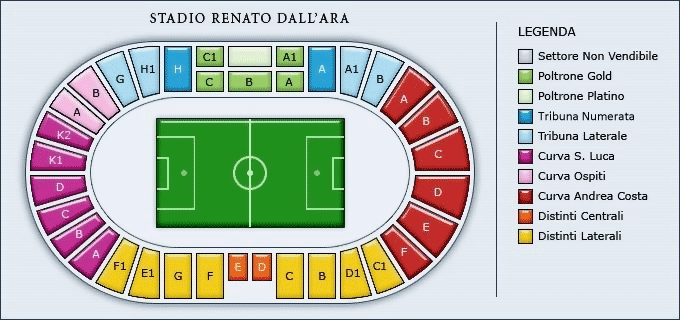 Bologna - Stadio Renato DallAra.gif